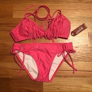 FRINGE BIKINI SET